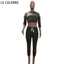 

LE CELEBRE 2 Pieces Women Dresses Hole 2018 Hooded Ladies Dresses Mid Calf Streetwear Dress Vestidos Femininos