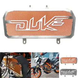 Аксессуары для мотоциклов решетка радиатора крышка протектор оранжевый KTM Duke 125 200 390 2012 2013 2014 2015 2016
