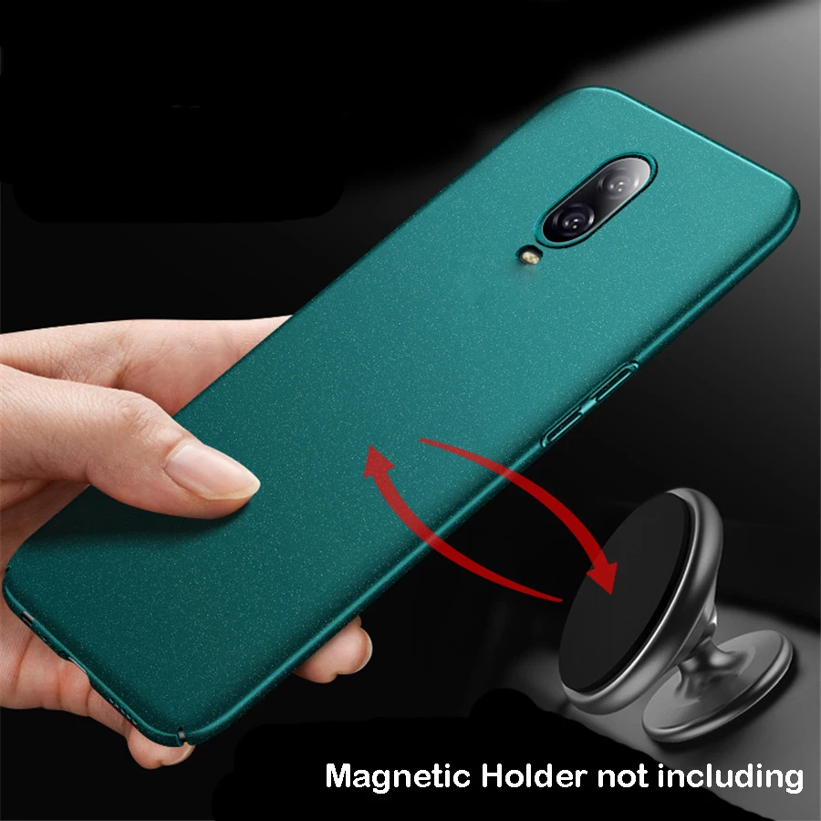 

Oneplus 6T Case Matte Original AIXUAN One Plus Oneplus 6T Metal Plastic Magnetic Car Holder Cover For Oneplus 6T 1+6T