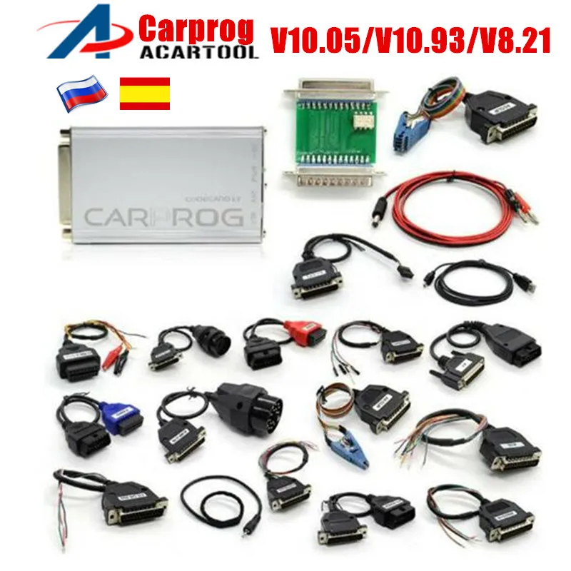 

Carprog V8.21 Online New Version Auto Repair Tool Full Set Carprog V10.05 ECU Chip Tuning Tool V9.31