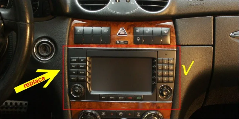 Cheap Liislee Car Android Multimedia For Mercedes Benz CLK W209 2006~2012 Stereo Radio CD DVD Player GPS Navi Map Navigation System 0