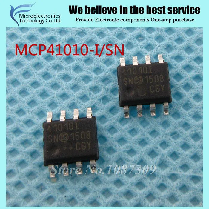 10PCS free shipping MCP41010 I/SN 41010I MCP41010 MCP41010I/SN SOP 8