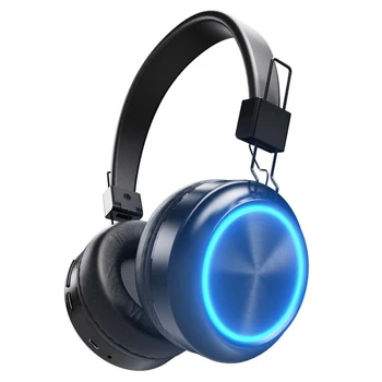 

BH3 Smart Colorama Headphone Wireless Bluetooth Headset FM Radio Support TF Card With Cool RGB Light