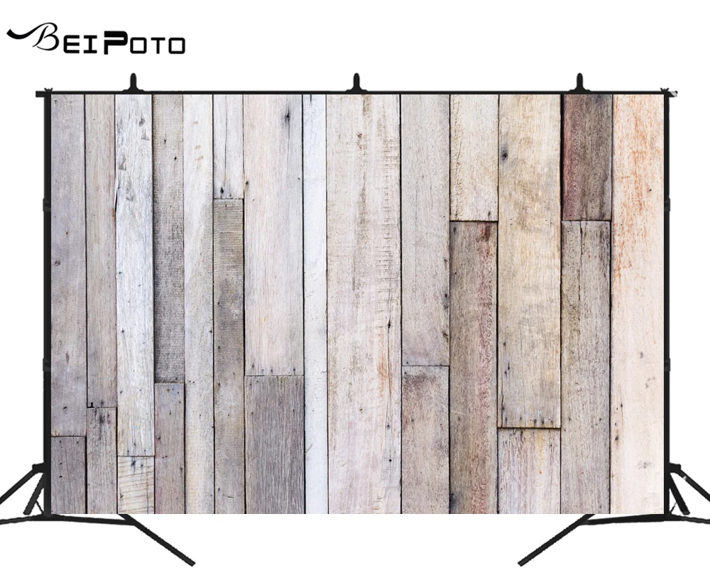 BEIPOTO новорожденных белый фон для фотосъемки деревянная доска доски текстура портрет фото фон для фотостудии винил ткань