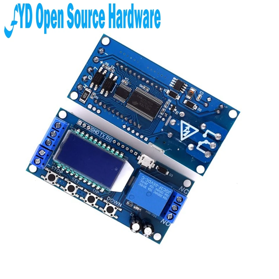 

1pcs XY-LJ02 Timer Relay Delay Switch Module Input/Output Switch Time-delayed trigger Cycle timing circuit switch