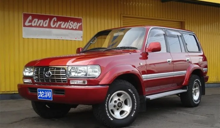 Osmrk кузова дверные пластины полосы защиты для Toyota Land Cruiser LC80 FZJ80 4500