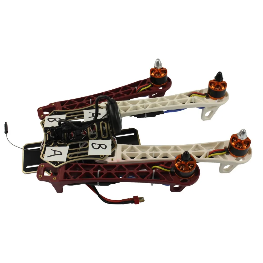 US $305.00 Assembled HJ 450 450F 4Aix RFT Full Kit With APM 28 Flight Controller GPS Compass No Gimbal F02192V