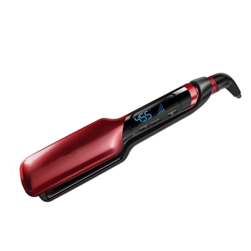 

2'' Flat Iron LCD Hair Straightener 100V-240V Professional Salon Straightening Irons Electric Hair Styling Tools