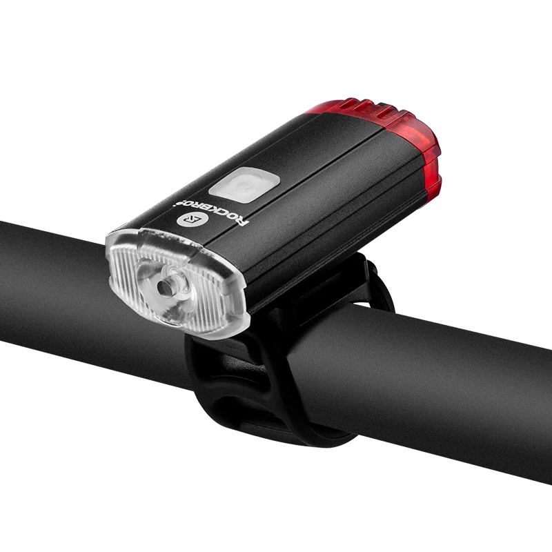 Cheap ROCKBROS Bicycle Handlebar Light 100Lumen USB Rechargeable Led  Flashlight Cycling Lantern Headlight Bike Accessories 3 Modes 5