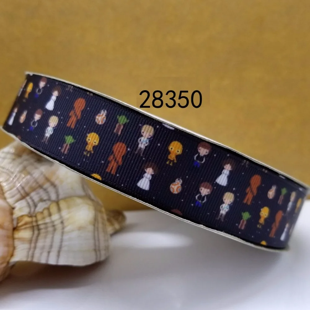 50 ярдов мультфильм напечатанный grosgrain ленты 28351