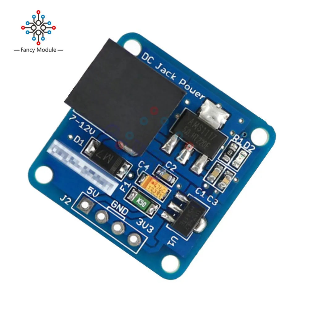 DC Jack 7 12 В до 5 В/3 3 понижающий модуль преобразователя питания для Arduino DIY|Детали и