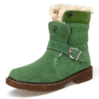 

Winter For -30 Degree Russia Children's Shoes Snow Martin Boots for Girls Boys Flat Waterproof Outdoor Warm Kids Boots