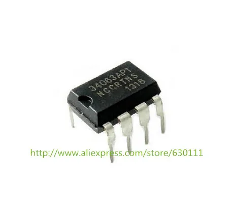 

Free Shipping 200PCS MC34063AP MC34063 34063 DIP-8