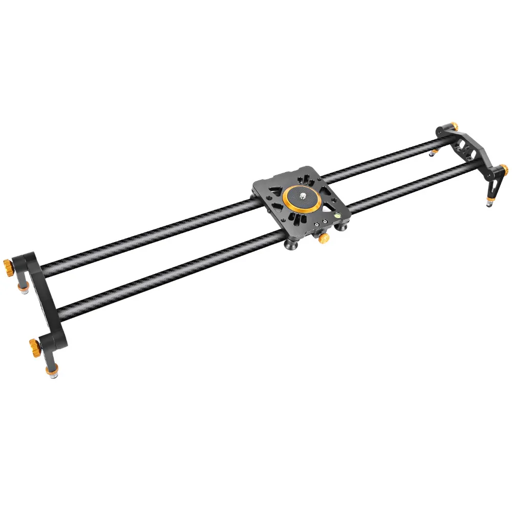 120 cm Pista slider estabilizador carril de cámara video con 4 rodamientos