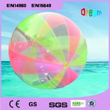 2016 PVC ball 2m water walking ball/zorb balloon/inflatable water/inflatable human hamster/water ball walk/plastic balls