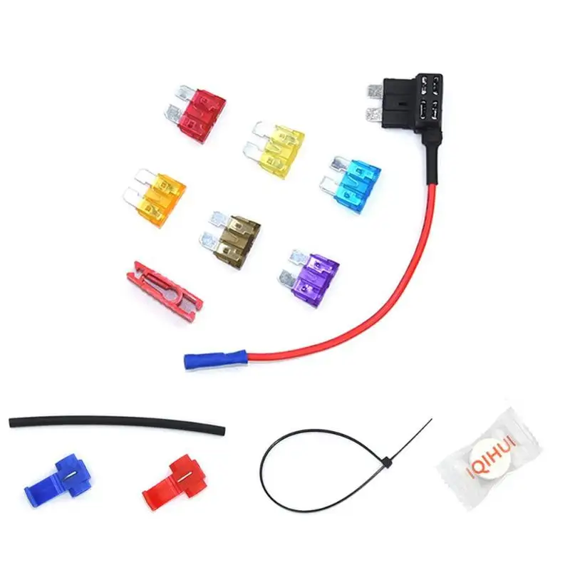 

6Pcs Medium Insurance Chip A1935 Medium Size Car ACC Electronic Take Equipment Add A Circuit Fuse Kit
