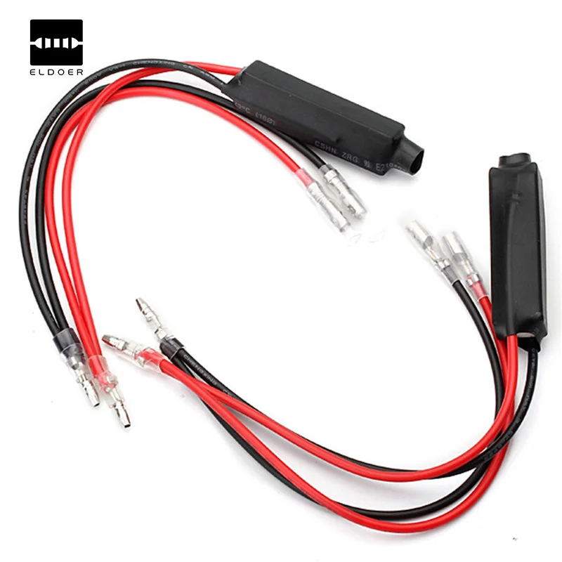 New Arrival 2Pcs 12V 10 Ohm Motorcycle Turn Signal Indicator LED Load