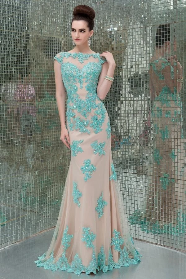 Dress Pesta Model Duyung Gamis Brokat