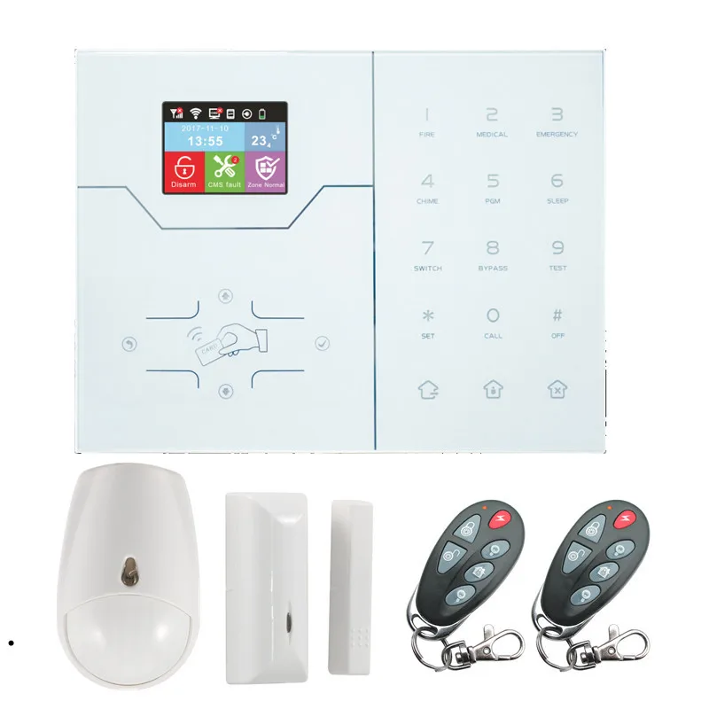 Focus Wifi Alarm System GSM GPRS Alarm System for Home Security Protection Smart Burglar Alarm Built in Temperature Sensor Focus Wifi Alarm System GSM GPRS Alarm System for Home Security Protection Smart Burglar Alarm Built in Temperature Sensor