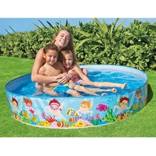 Милый каваи семья 152*25 см детский бассейн высокой безопасности плавательный круг младенческой бассейн из ПВХ для семьи
