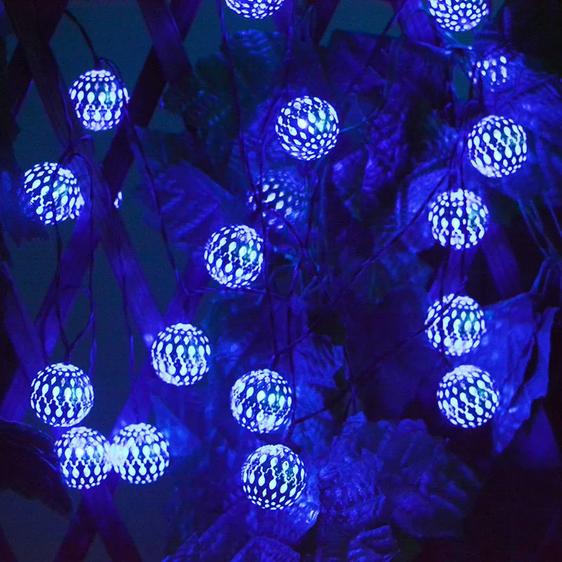 String Lights-Moroccan ball (14)