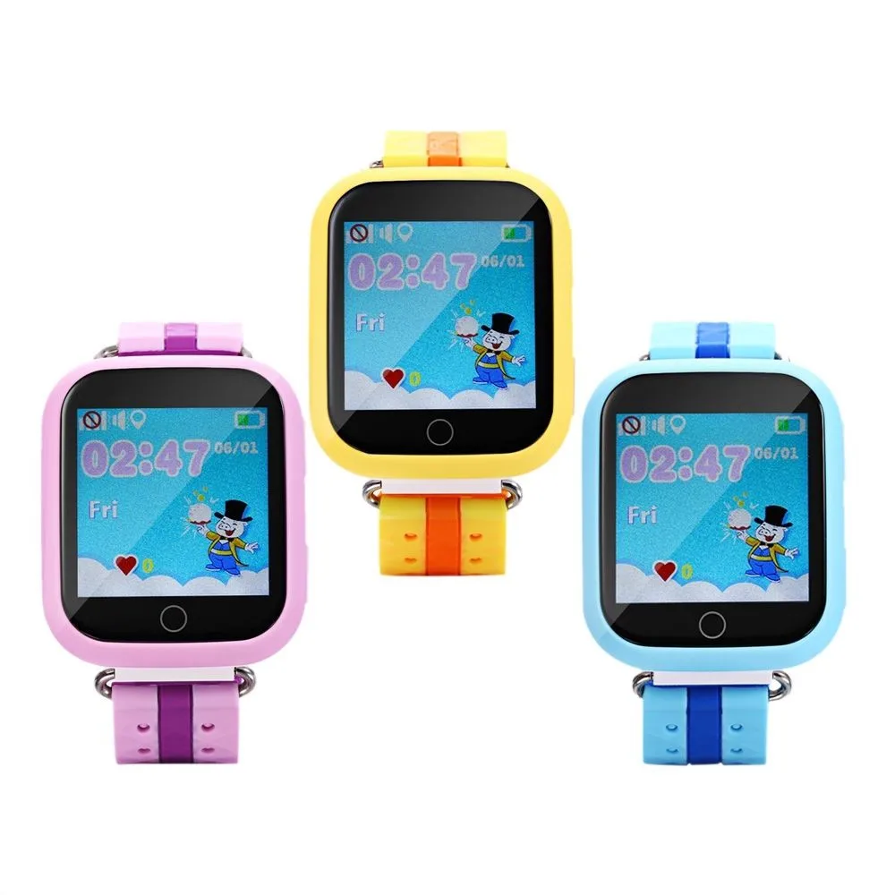 Дети SmartWatch Q750 GPS WiFi трекер часы gsm детей Телефонный звонок анти потерял Sos Браслет