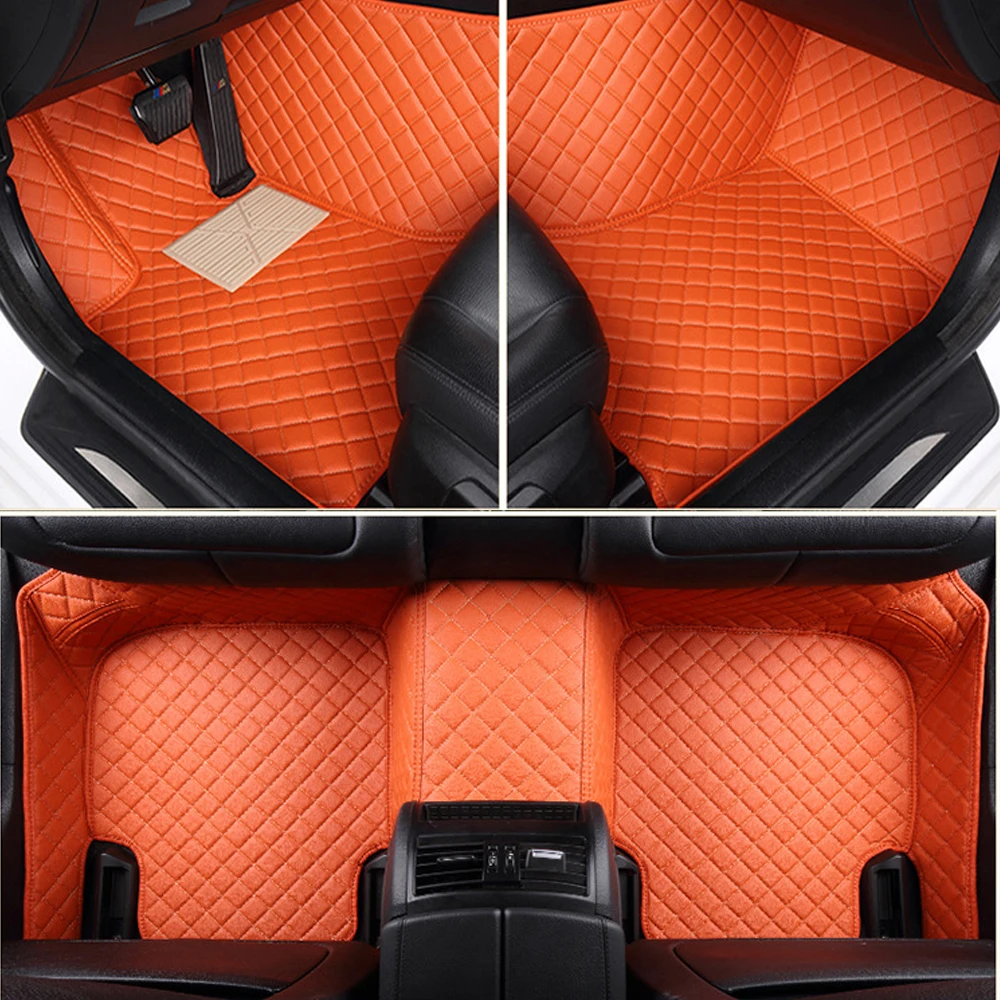 

Car floor mats for Volvo C30 S40 S60L S80L V60 XC60 XC90 5D car-styling heavy duty carpet floor liner