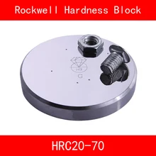 Rockwell HRC20-70 весы C металлическая твердость Rockwell опорные блоки HRC твердость тест Стандартный блок для твердости тест er