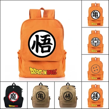

Anime Dragonball Canvas Backpack School Bag Packsack boys Girls Shoulder Bag Laptop Bag Student Book Bag Travel Bag Rucksack