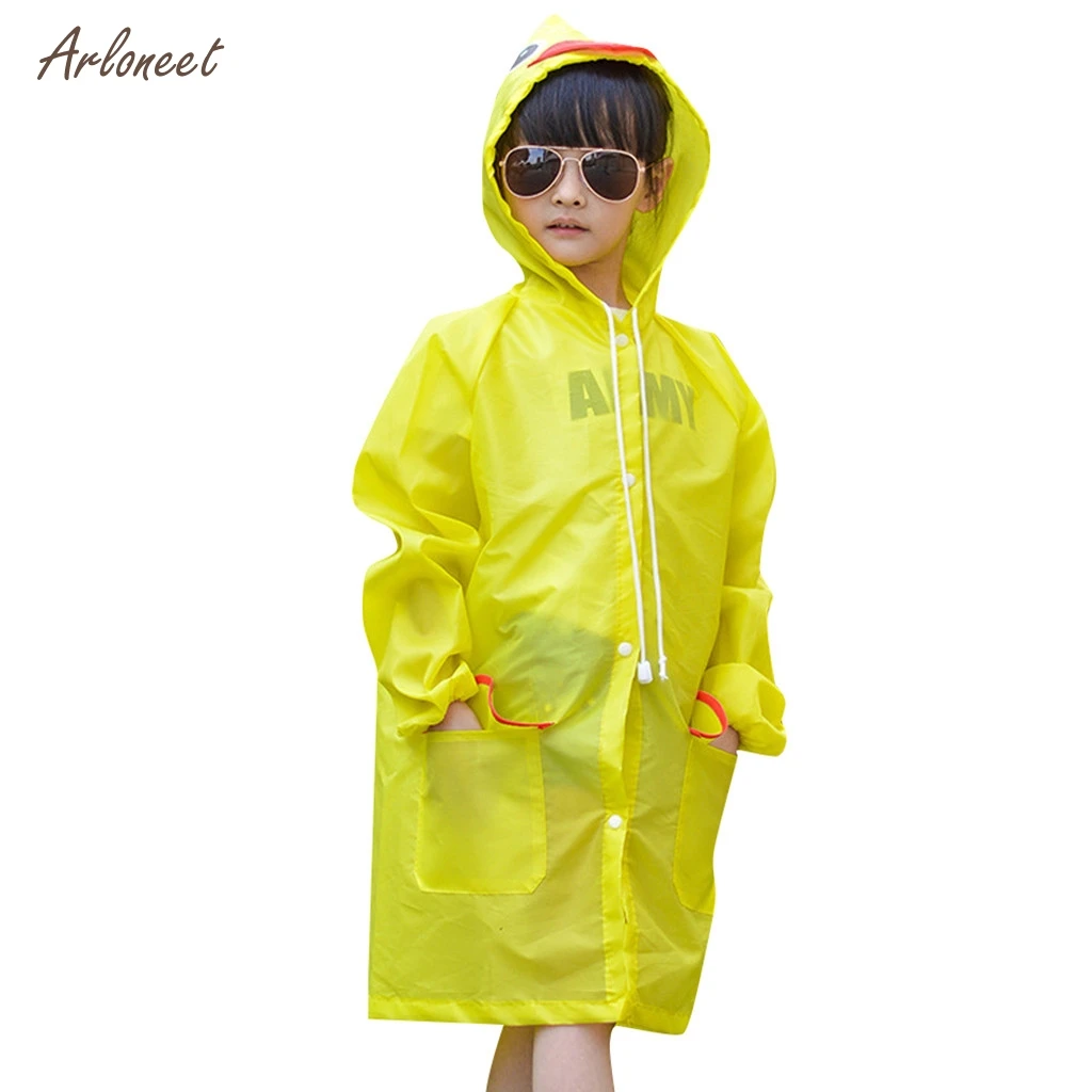 Teen Adult Yellow/Blue UFO Raincoat Soft PEVA Hand Free Umbrella Fishing Cloak