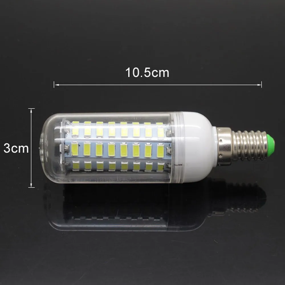 Bombillas E14 светодиодный 9 Вт, 12 Вт, 15 Вт, 20 Вт, 25 Вт 30 Вт SMD5730 лампа светильник переменного тока 220V 230V 5730 Светодиодная лампа-Кукуруза Рождество Люстра светильник s& светильник инж