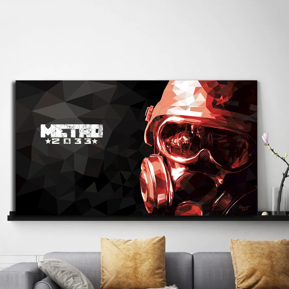 Метро 2033 игра Плакаты картина маслом HD Печать на холсте Картина жикле настенный
