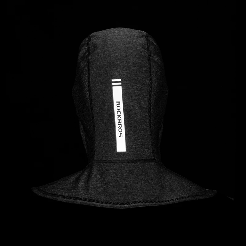 ROCKBROS Thermal Fleece Ski Headgear Windproof Skiing Bibs Snowboard Neck Warmer Face Mask Snow Sport Headwear Ski Hat Men Women