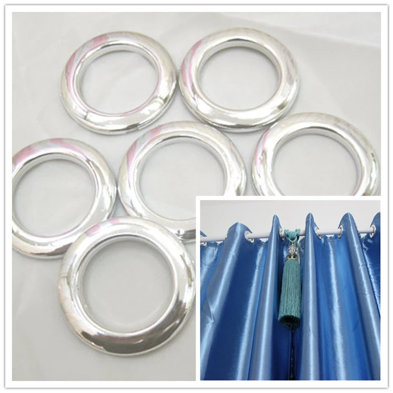 

New fashion High quality Curtain accessories large roman ring roman grommet for curtains gold and silver hole-digging circle