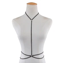 Бронзовое бархатное ожерелье из заклепок, цепочка для живота, винтажный стиль, украшения для тела для женщин, массивная цепочка для тела