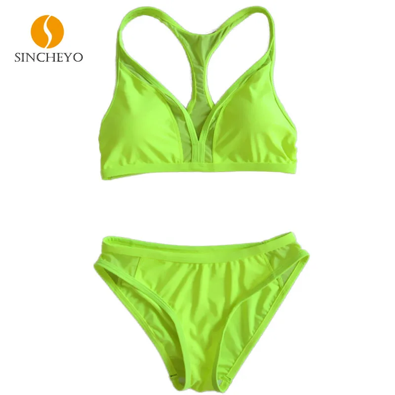 

Swimsuit push up 2016 fation new style bikini sets  swimwear with sport style