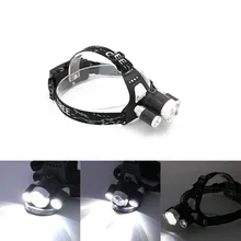 Супер яркий 5000lm 1* T6+ 2* R2 светодиодные фары 4 режима Светодиодные фары 18650 головы с подсветкой лампа для кемпинга автомобиля Зарядное устройство+ Зарядное устройство