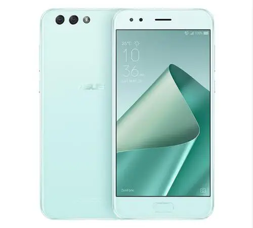 Глобальная Версия Телефона ASUS Zenfone 4 ZE554KL 4G 64G смартфон 5,5 ''Восьмиядерный Snapdragon 630 NFC Android мобильный телефон OTA обновление - Цвет: Green