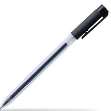 2 шт. Фирменная Черная гелевая ручка для офиса и школы, 0,5 мм Канцелярский набор ручка Высокое качество дешевая ручка OWT016