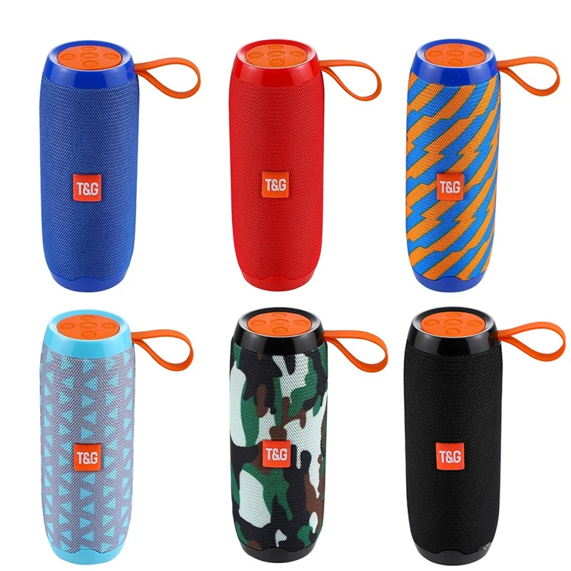 

TG106 Bluetooth Outdoor Speaker IPX6 Waterproof Portable Wireless Speaker 1200mAh Support TF Card FM / AUX Radio Auxiliary Input