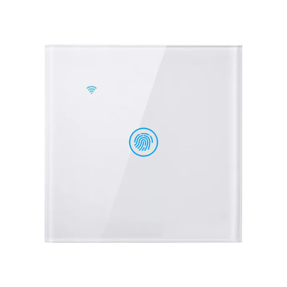 

Eu Standard Wifi Light Switch Wall Switch Wireless Smart Switch App Control With Voice Control Remote Control Switch