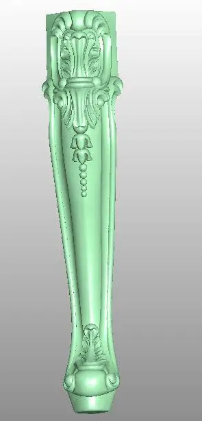 

3D model STL format file for cnc router engraving furniture sofa cabinet chair leg pattern Artcam 810