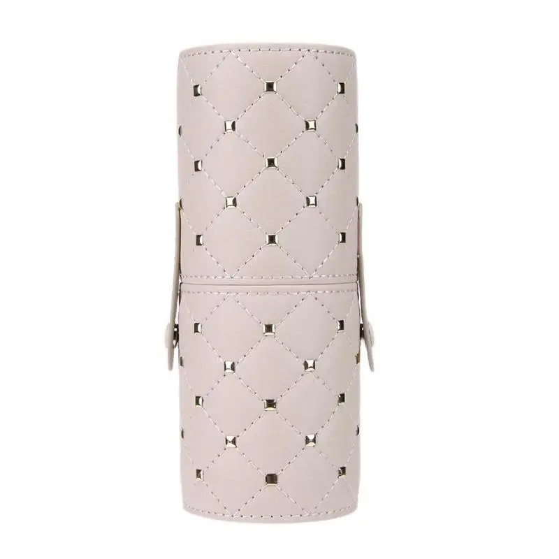 

Diamond Makeup Brushes Holder Case PU Leather Travel Pen Holder Storage Cosmetic Brush Bag Brushes Organizer Make Up Tools