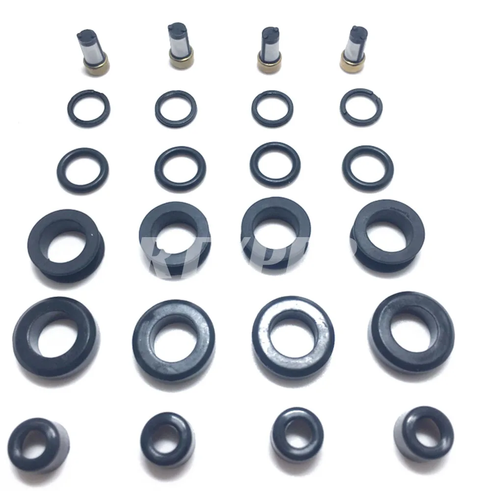 Fuel Injector Repair Kits Micro Filter Oring Plastic Gasket Pintle Cap For Honda CBR1000RA 16460-MFJ-D01 CBR600 CBR600RR Yamaha