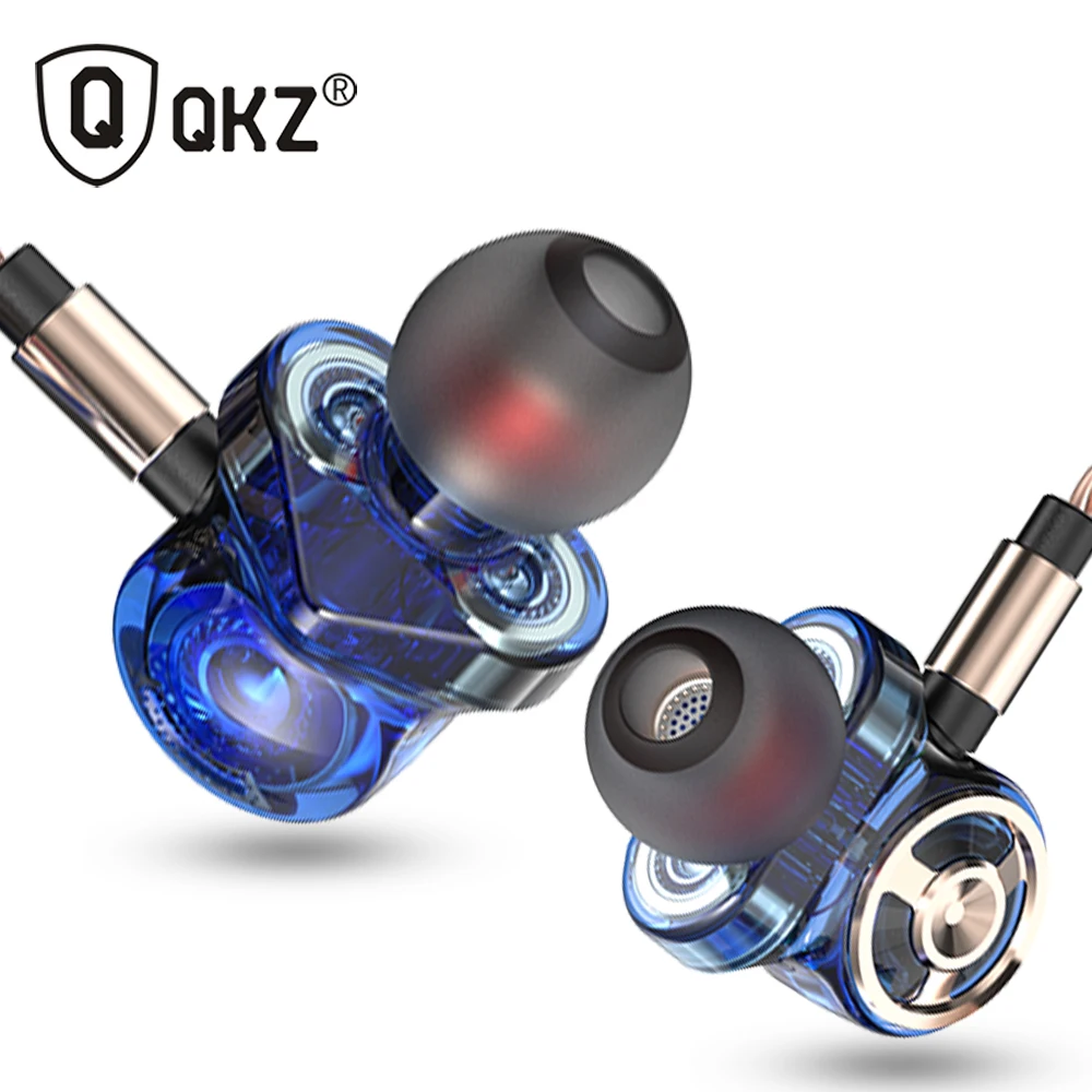 Оригинальные наушники QKZ CK10 6 динамическая система драйвера колонки HIFI бас