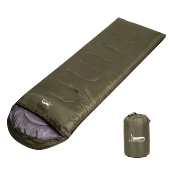 

Portable Ultralight Waterproof Cotton Single Sleeping Bag Outdoor Camping Travel Envelope Type Sleeping Bag