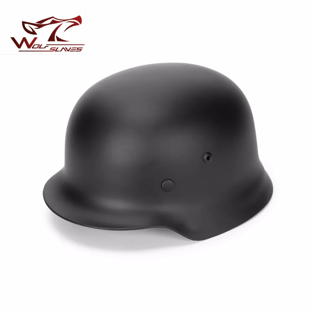 WW2 Пособия по немецкому языку Elite M35 Сталь прочный шлем CS армия шлем Люфтваффе специальных боевых оборудования для обеспечения безопасности