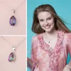 Rainbow Mystic Quartz 925 Necklace 3