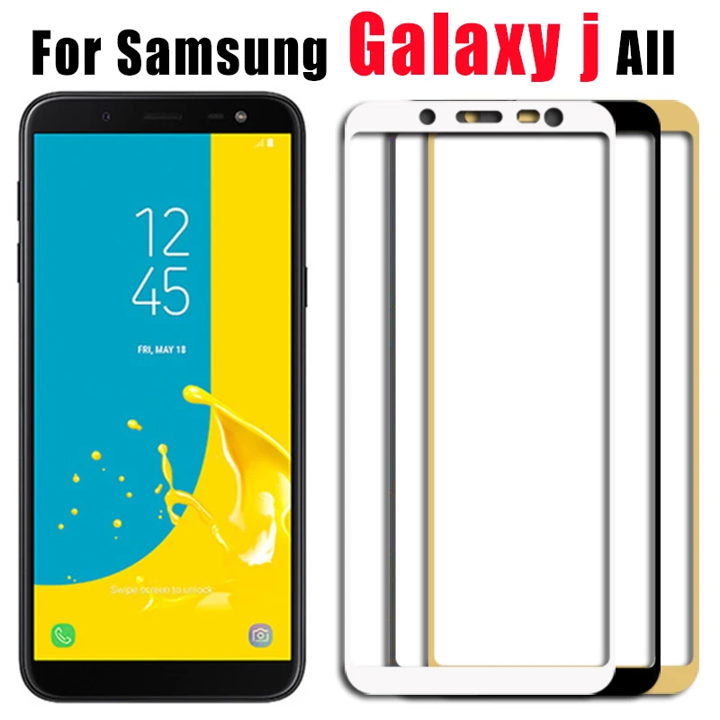 

protective glass on the for samsung j8 2018 on for samsung galaxy j6 2018 glass j4 j2 2018 tempered screen film glas protection