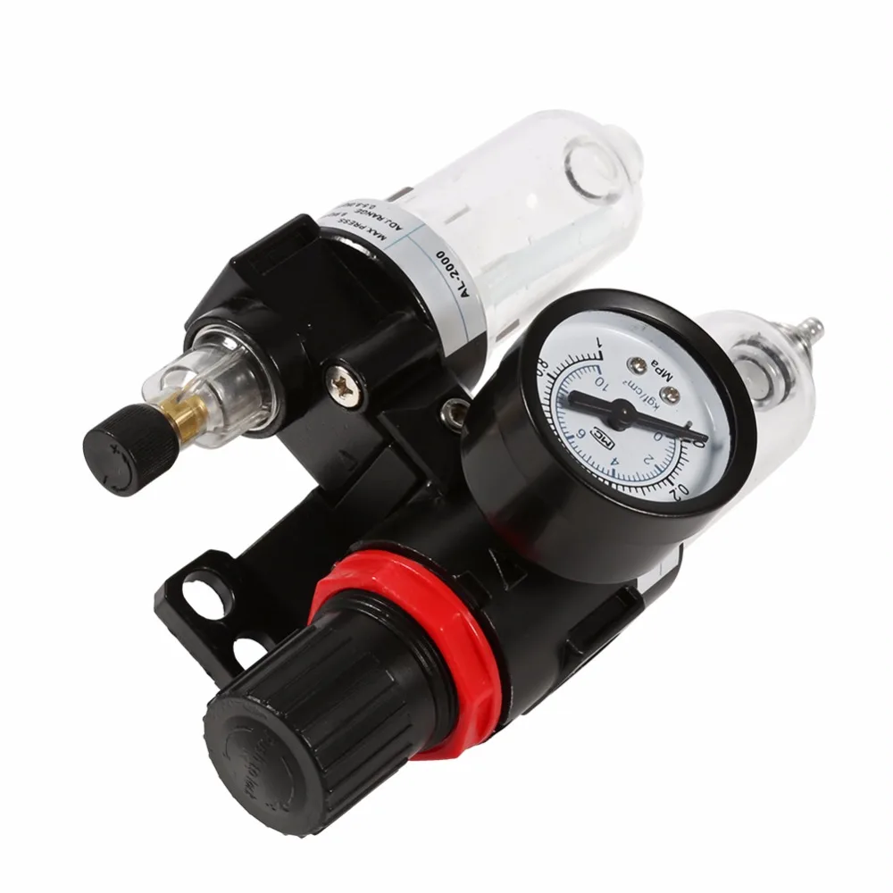AFC2000 масло/вода сепаратор фильтр Регулятор давления воздуха Аэрограф компрессорные Инструменты Запчасти